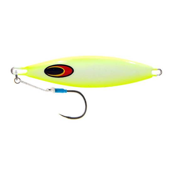 Nomad Buffalo Jig Lure 80g Chartreuse White Glow, Chartreuse White Glow, bcf_hi-res