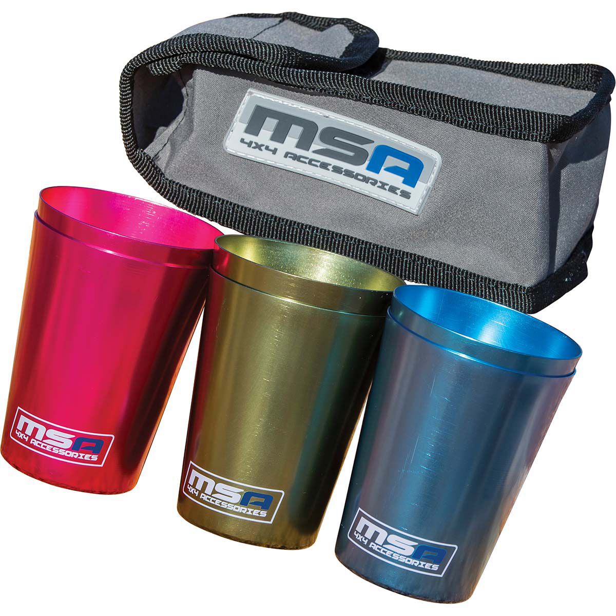 MSA Travel Cups 6 Pack With Bag BCF