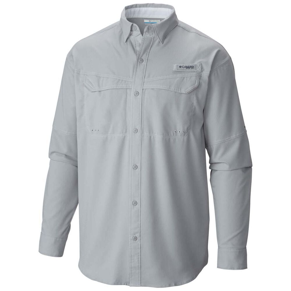 Columbia Men's Low Drag Offshore Long Sleeve Shirt Grey 2XL | BCF