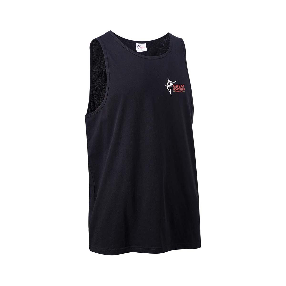 The Great Northern Brewing Co. Men's Tank Charcoal Black S, , bcf_hi-res