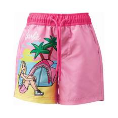 Barbie Kids' Boardshorts Pink 4, Pink, bcf_hi-res