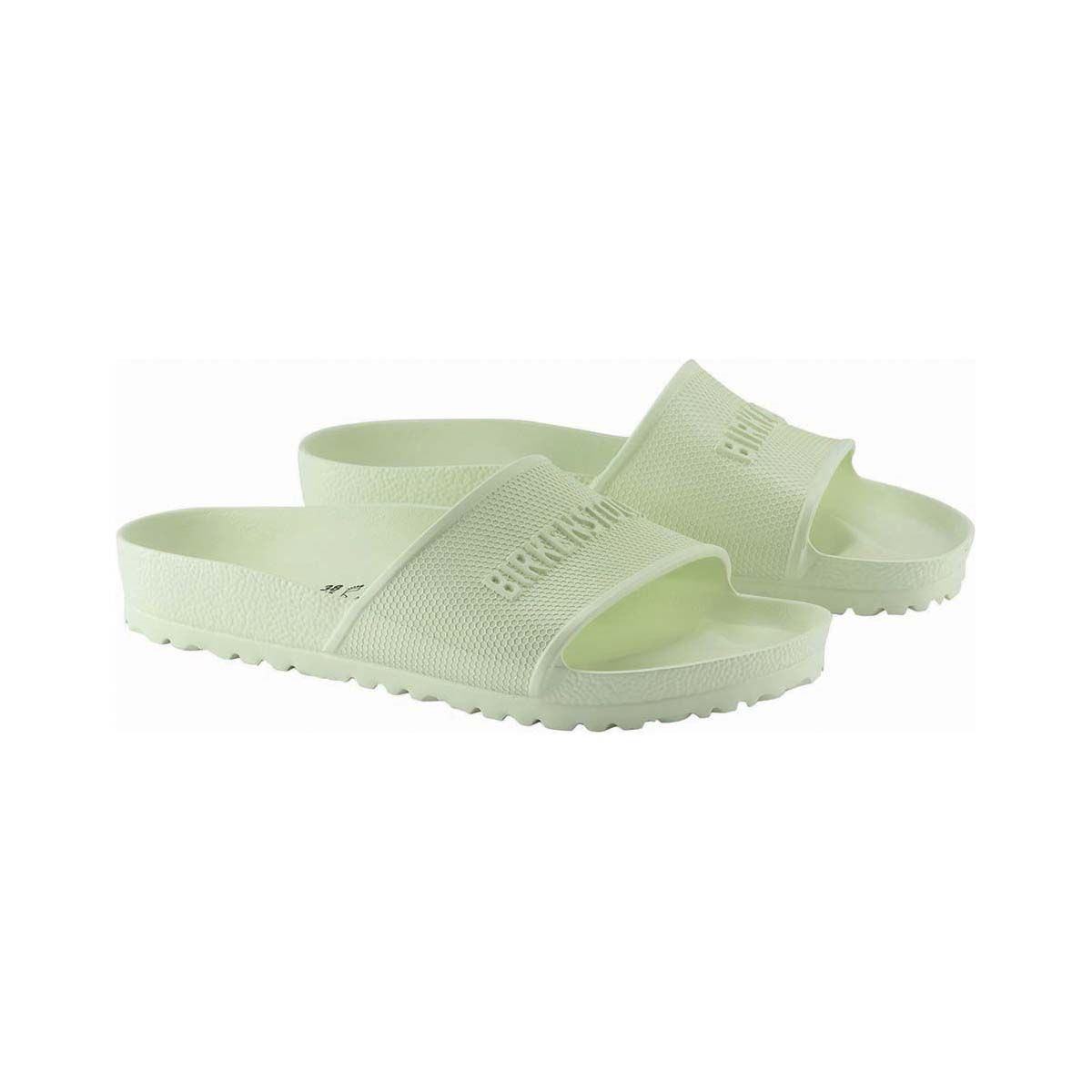 Birkenstock Unisex Barbados EVA Slides, Lime, bcf_hi-res
