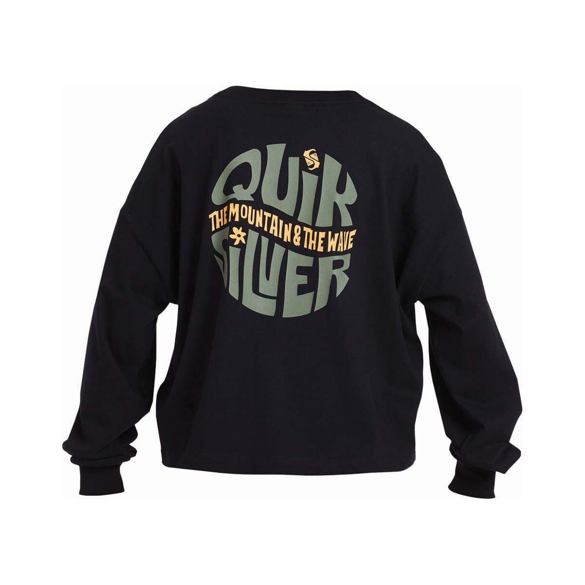 Quiksilver Power Play Long Sleeve Shirt for Women, Black, bcf_hi-res