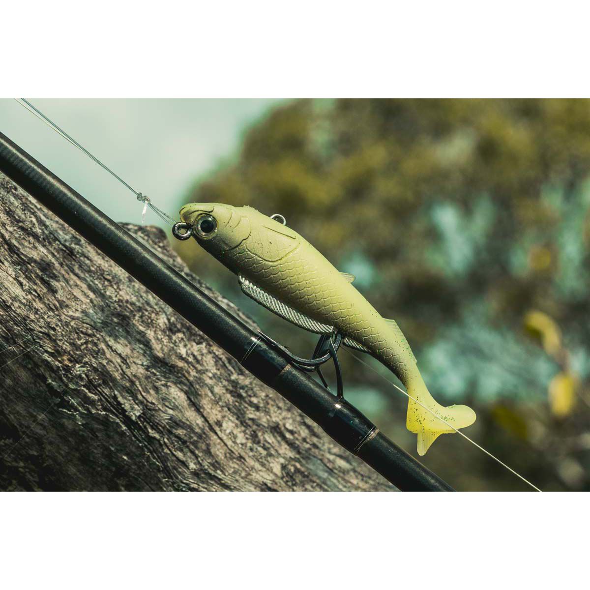 ZMan HerculeZ Soft Plastic Lure 6in Gold Rush, Gold Rush, bcf_hi-res