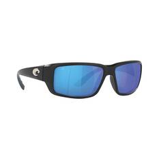 Costa Fantail Men's Sunglasses Black with Blue Lens, , bcf_hi-res