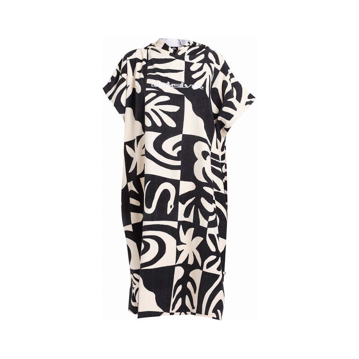 Quiksilver Women&rsquo;s Coastal Poncho Towel Birch OSFM, Birch, bcf_hi-res