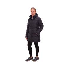 Macpac Women's Aurora Down Puffer Coat Black 8, Black, bcf_hi-res