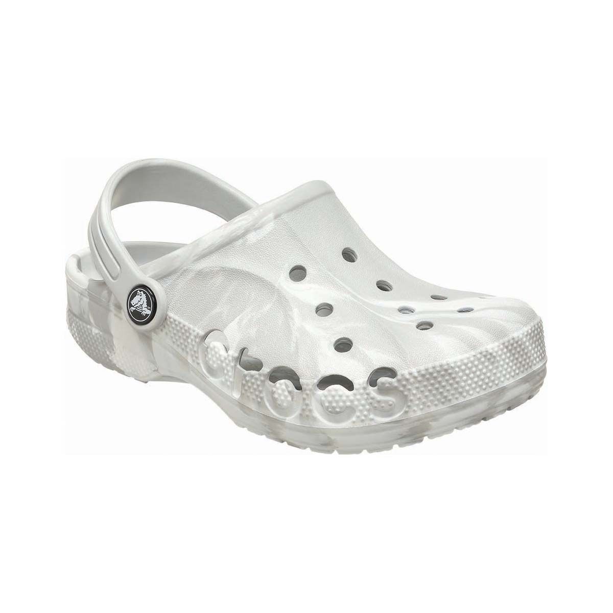 Crocs Youth Baya Marble Clogs Grey Marle C11, Grey Marle, bcf_hi-res