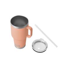 YETI® Rambler® Straw Mug 35 oz (1 L) Low Country Peach, Low Country Peach, bcf_hi-res