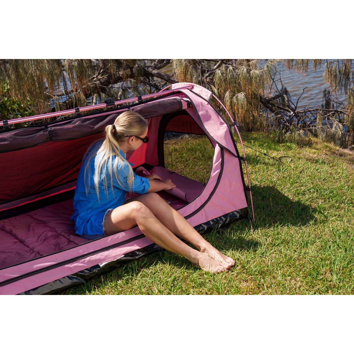 Wanderer Single Rose Pink Swag, , bcf_hi-res