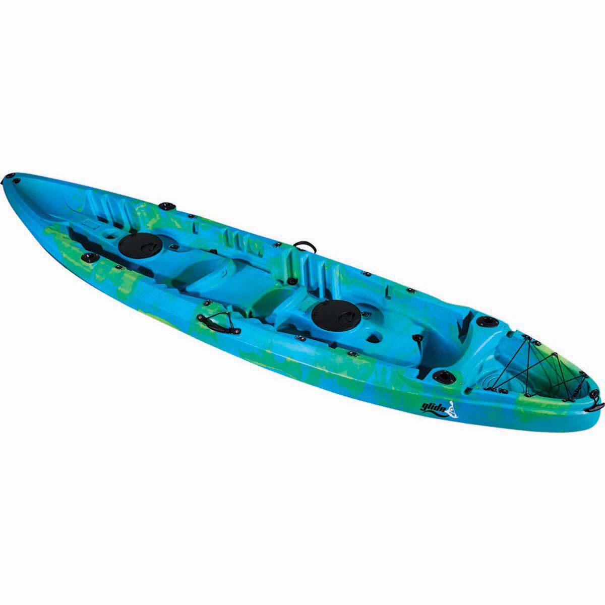 Glide Reflection Tandem Kayak - 2 Person Blue / Green, , bcf_hi-res