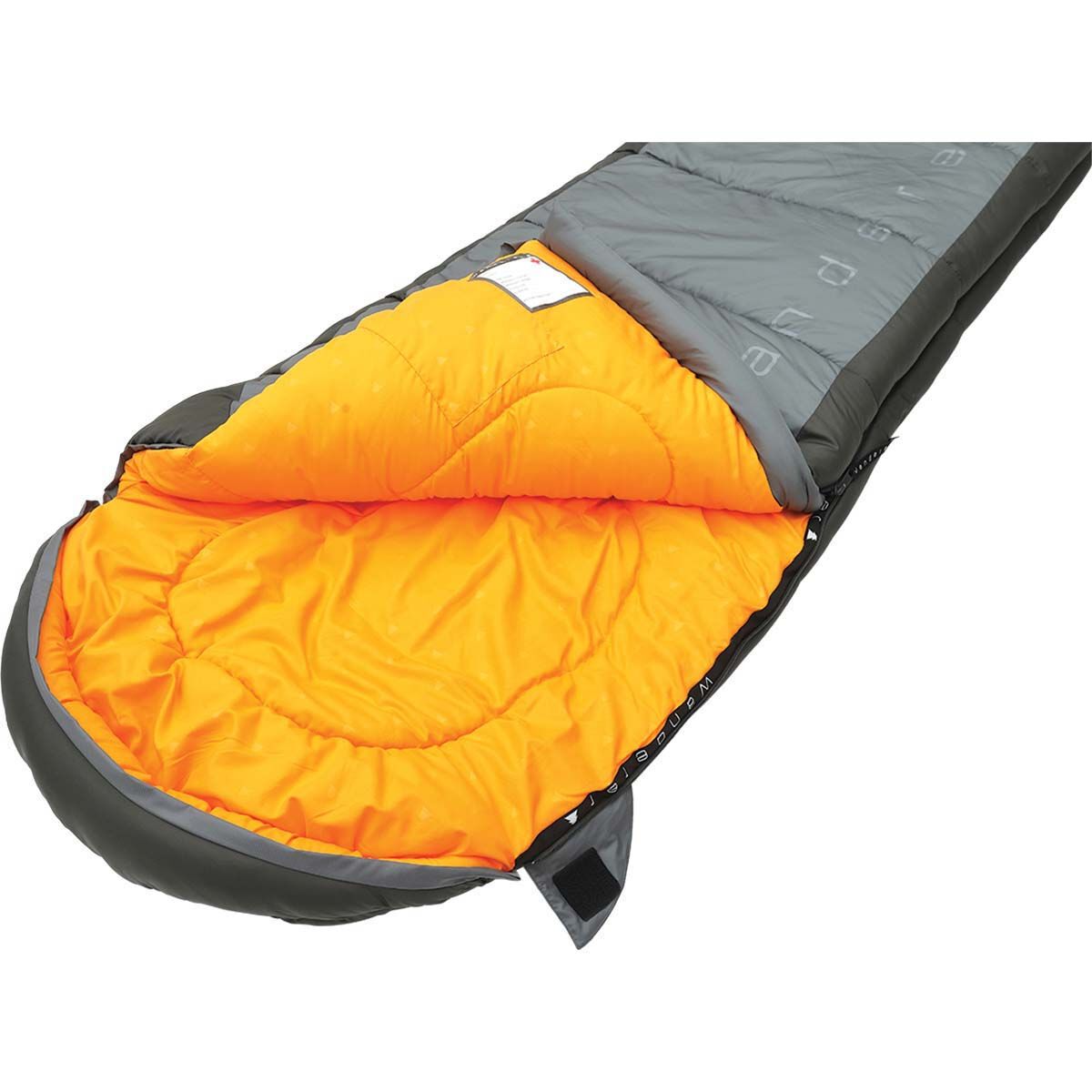 Wanderer YouthFlame -1.3&deg;C Hooded Sleeping Bag Orange, Orange, bcf_hi-res