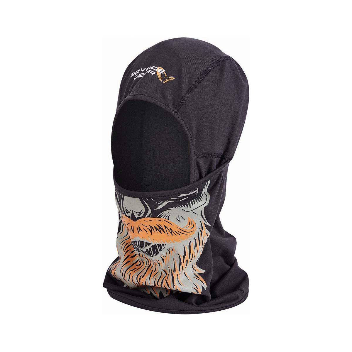 Savage Gear Men&rsquo;s Beard Balaclava Black / Print OSFM, Black / Print, bcf_hi-res