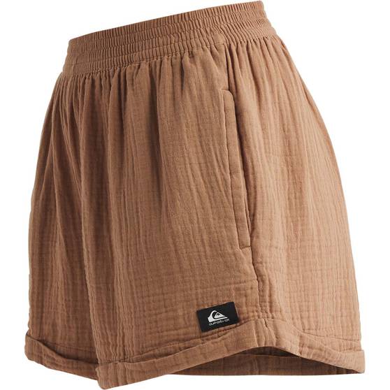 Quiksilver On Vacation Shorts for Women Natural XS, Natural, bcf_hi-res