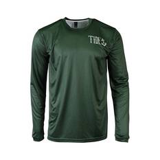 Tide Apparel Men's Angler Fishing Shirt Deep Green S, Deep Green, bcf_hi-res