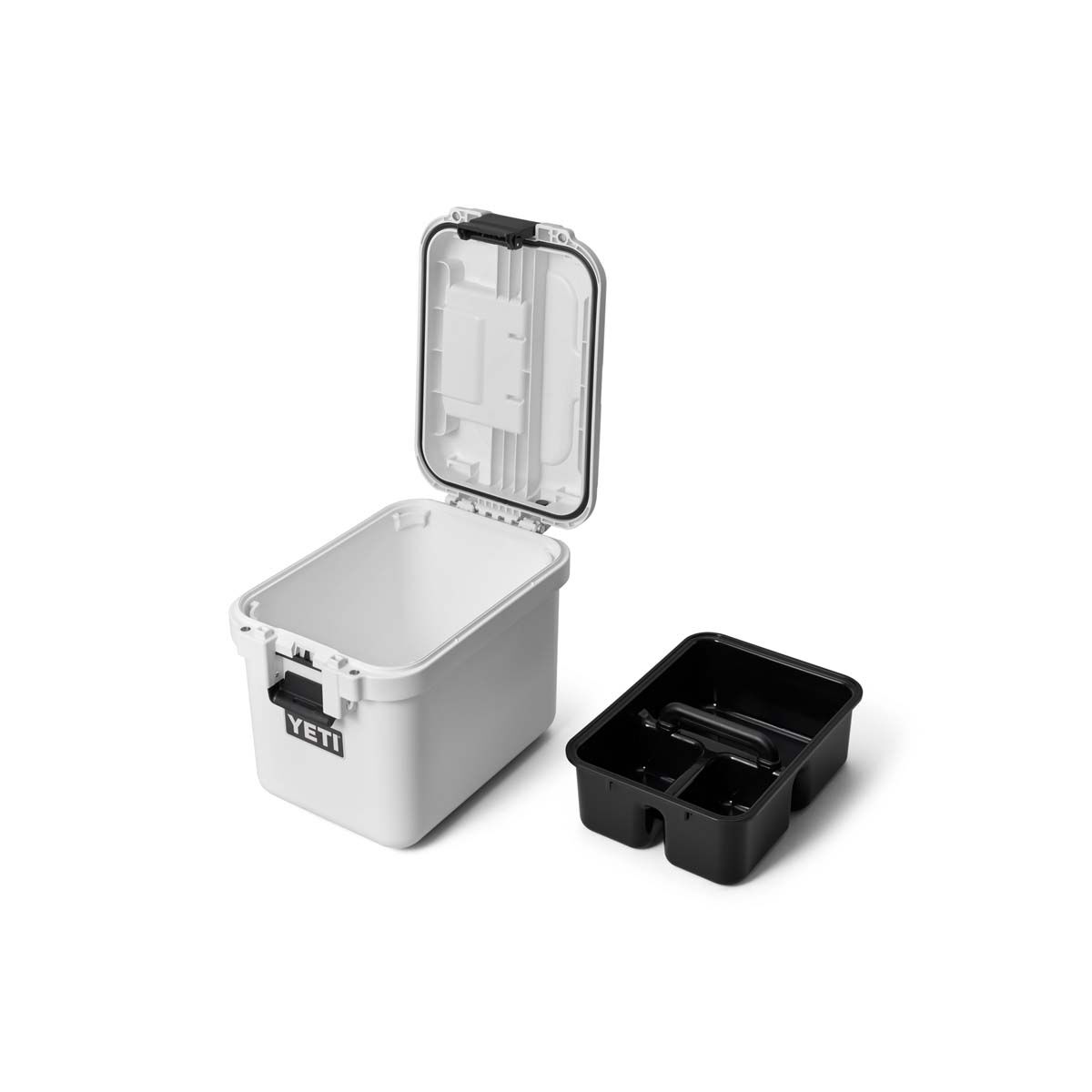 YETI&reg; LoadOut&reg; GoBox 15 Gear Case White, White, bcf_hi-res