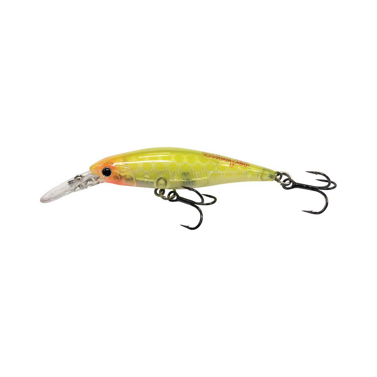 Asari Sweeper Hard Body Lures 7cm XD Hot Chartreuse, Hot Chartreuse, bcf_hi-res