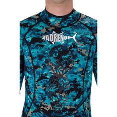 Adreno Men's Pelagi-Skin Steamer Wetsuit 3mm, Blue, bcf_hi-res
