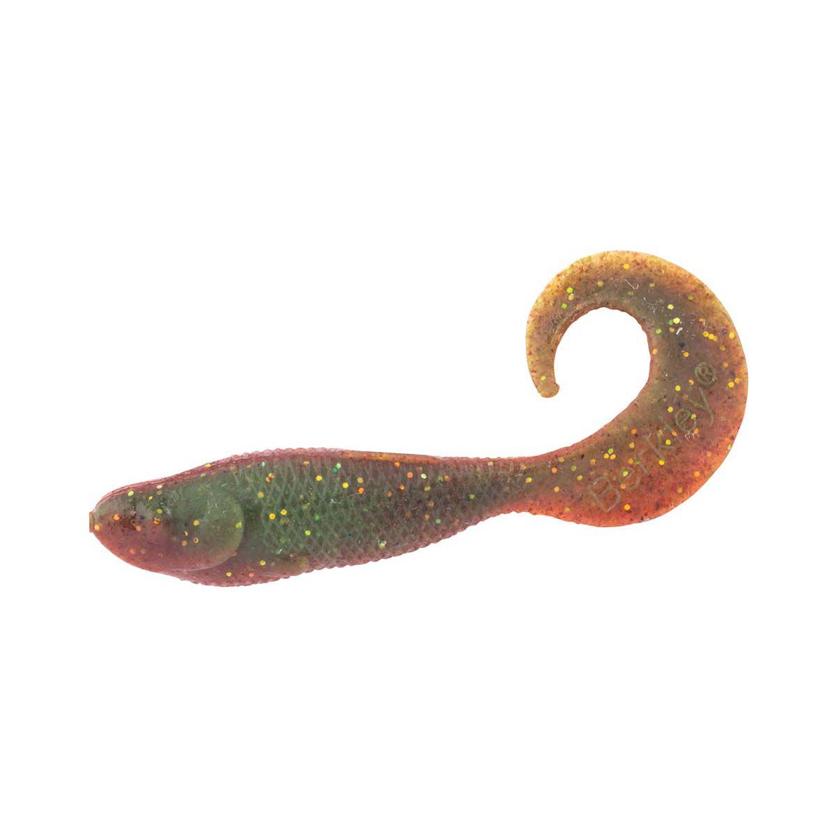 Berkley Gulp! Minnow Grub Soft Plastic Lure 3in Camo, Camo, bcf_hi-res