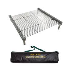 Fireside Quad-Fold Grill Grates for the Pop-Up Fire Pit, , bcf_hi-res