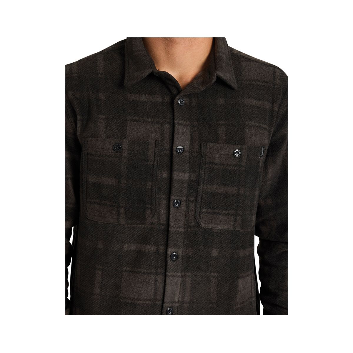 Quiksilver Men&rsquo;s North Sea Expedition III Flannel Long Sleeve Shirt, Espresso, bcf_hi-res