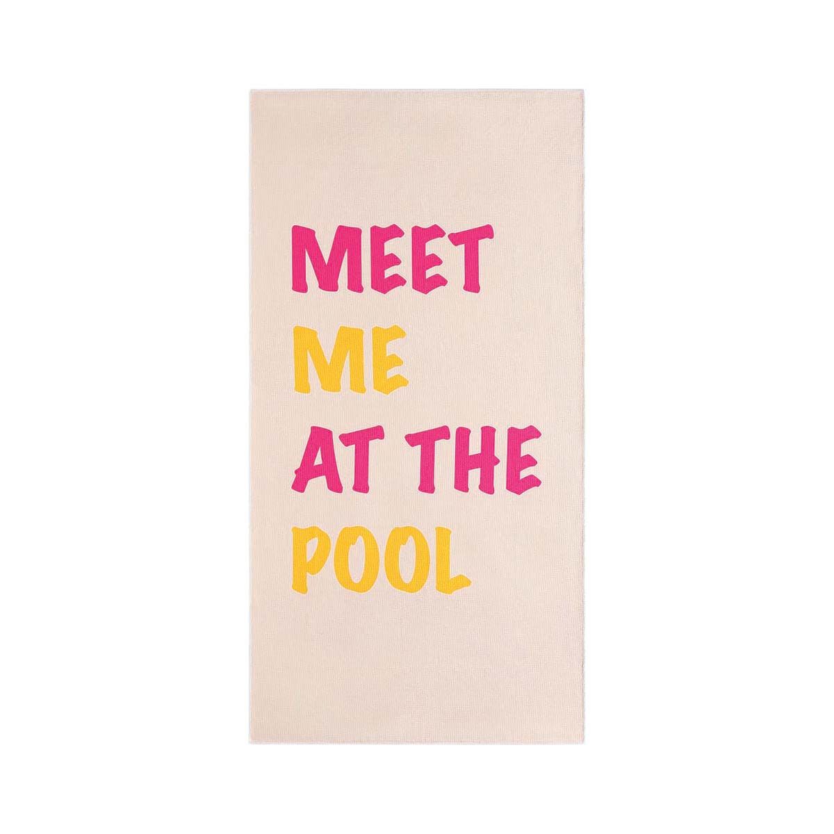BCF Packable Meet Me at the Pool Towel, , bcf_hi-res