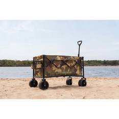 Wanderer Flat Fold Beach Cart 100kg Camo, , bcf_hi-res