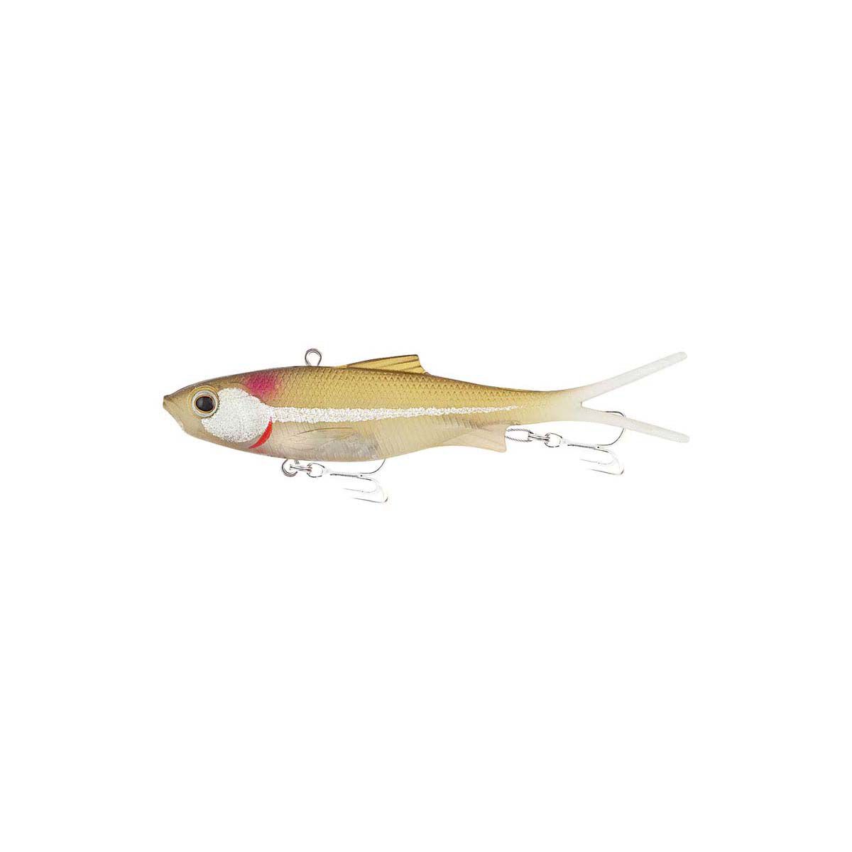 Samaki Vibelicious Fork Tail Soft Vibe Lure 100mm 20g Whitebait, Whitebait, bcf_hi-res