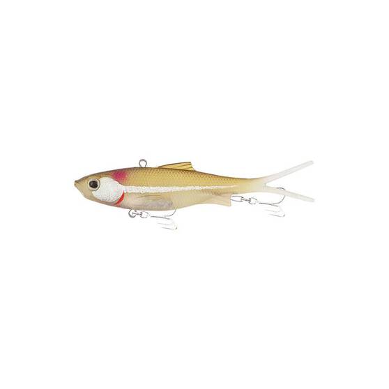 Samaki Vibelicious Fork Tail Soft Vibe Lure 100mm 20g Whitebait, Whitebait, bcf_hi-res