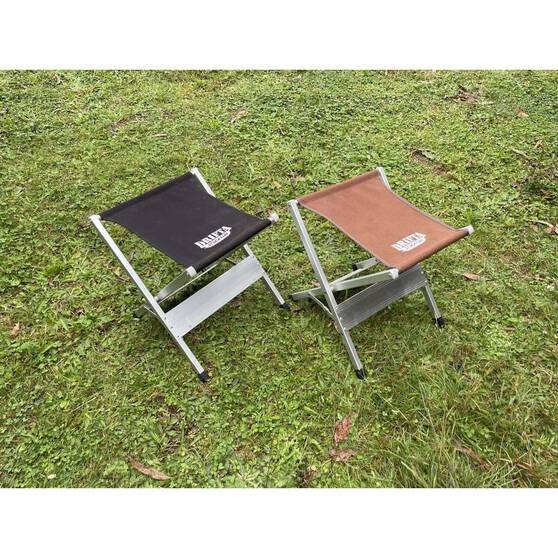 Drifta Folding Camp Stool Black, , bcf_hi-res