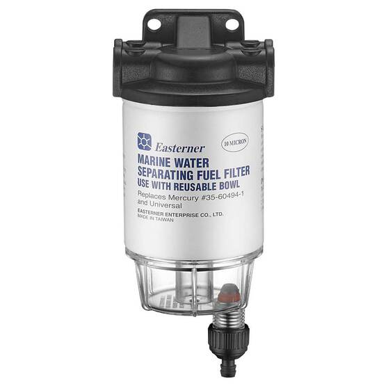 Eastener Mercury Fuel Filter with Clear Bowl, , bcf_hi-res