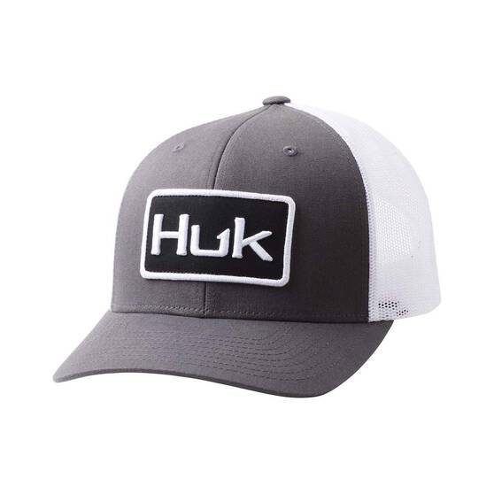 Huk Men's Solid Trucker Cap Volcanic Ash, Volcanic Ash, bcf_hi-res