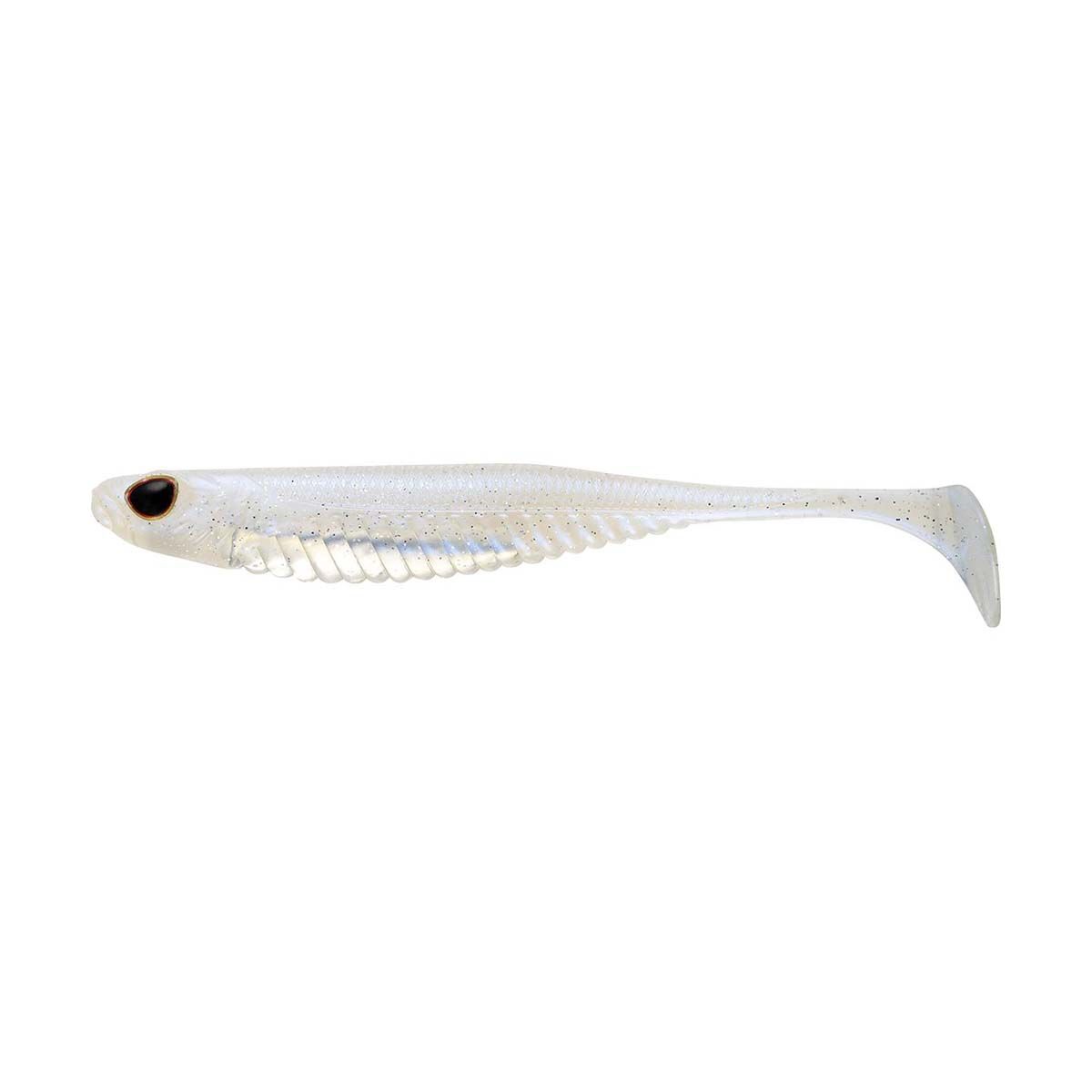 Nomad Live Ops Spectre Minnow Soft Plastic Lure 3.25in Pearl, Pearl, bcf_hi-res