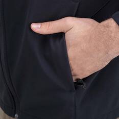 Macpac Men's Sabre Hooded Softshell Jacket Black M, Black, bcf_hi-res