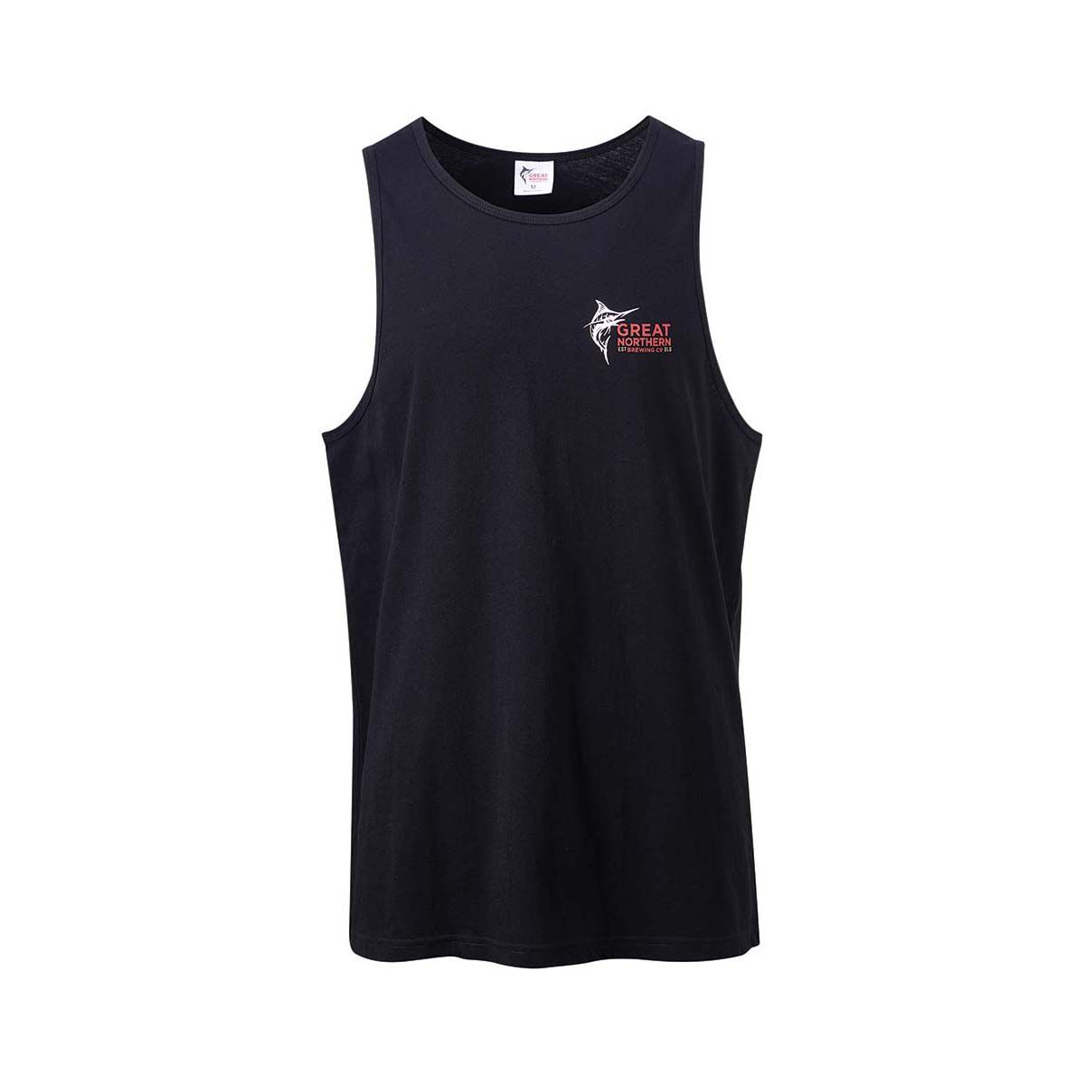 The Great Northern Brewing Co. Men's Tank Charcoal Black, , bcf_hi-res