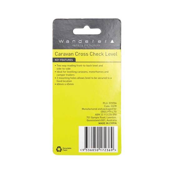 Wanderer Caravan Cross Check Leveller, , bcf_hi-res