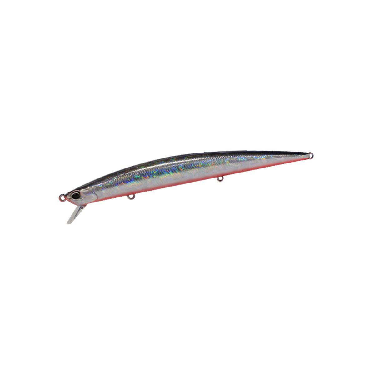 Duo Tide Minnow Slim 140 Hard Body Lure 140mm Prism Noir RB, Prism Noir RB, bcf_hi-res