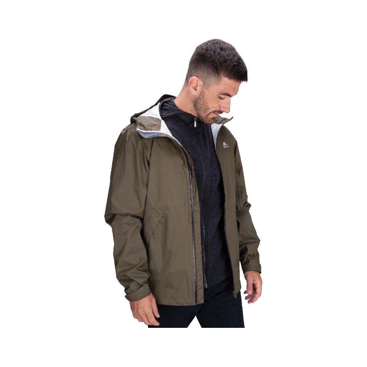 Macpac Men's Mistral Rain Jacket Grape Leaf S, Grape Leaf, bcf_hi-res