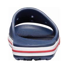 Crocs Unisex Bayaband Slides, Navy/Pepper, bcf_hi-res