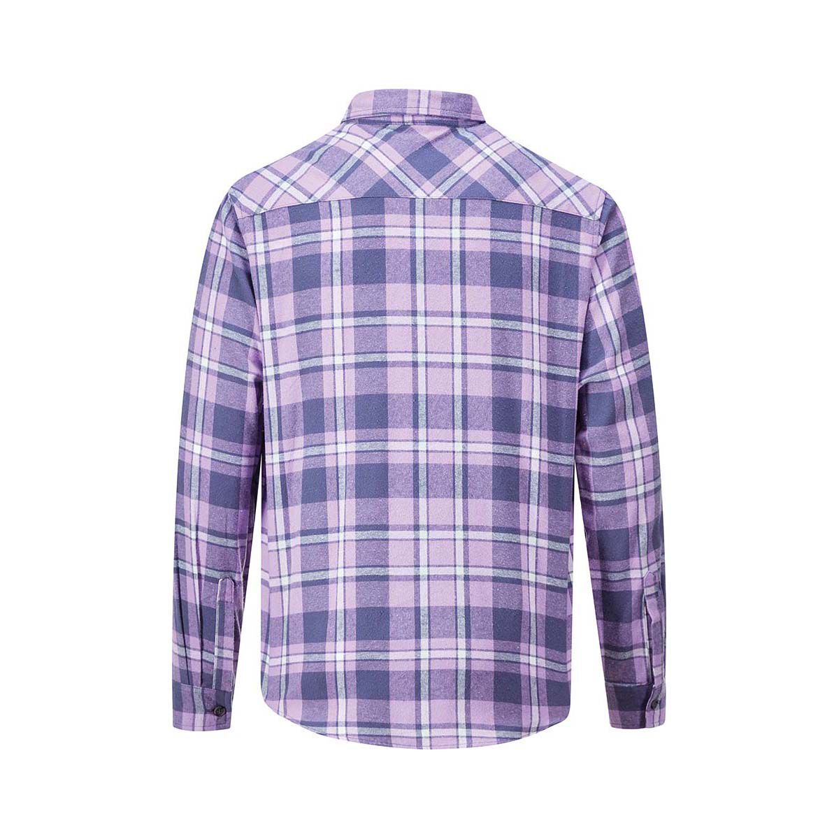 Purple flannel jacket sales