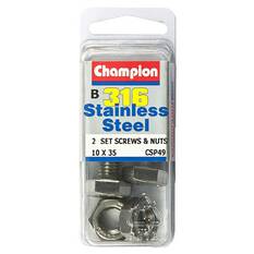Champion Screws and Nuts - 4mm X 20mm, , bcf_hi-res