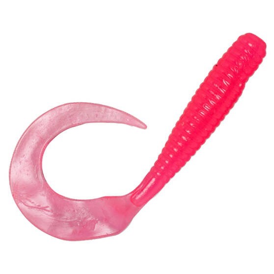 Zman Grubz Soft Plastic Lure 9in Neon Pink, Neon Pink, bcf_hi-res