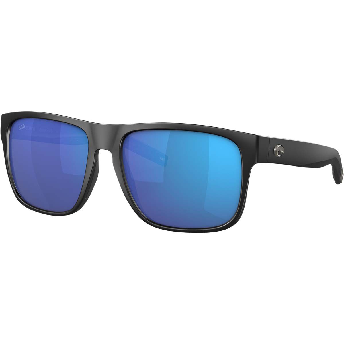 Costa Spearo XL Sunglasses Black with Blue Lens, , bcf_hi-res