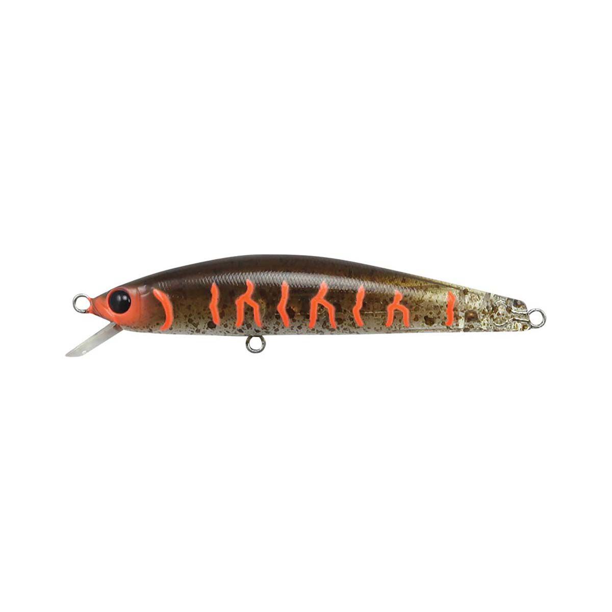 Atomic Hards Jerk Minnow Hard Body Lure 80mm Rock Crab BCF