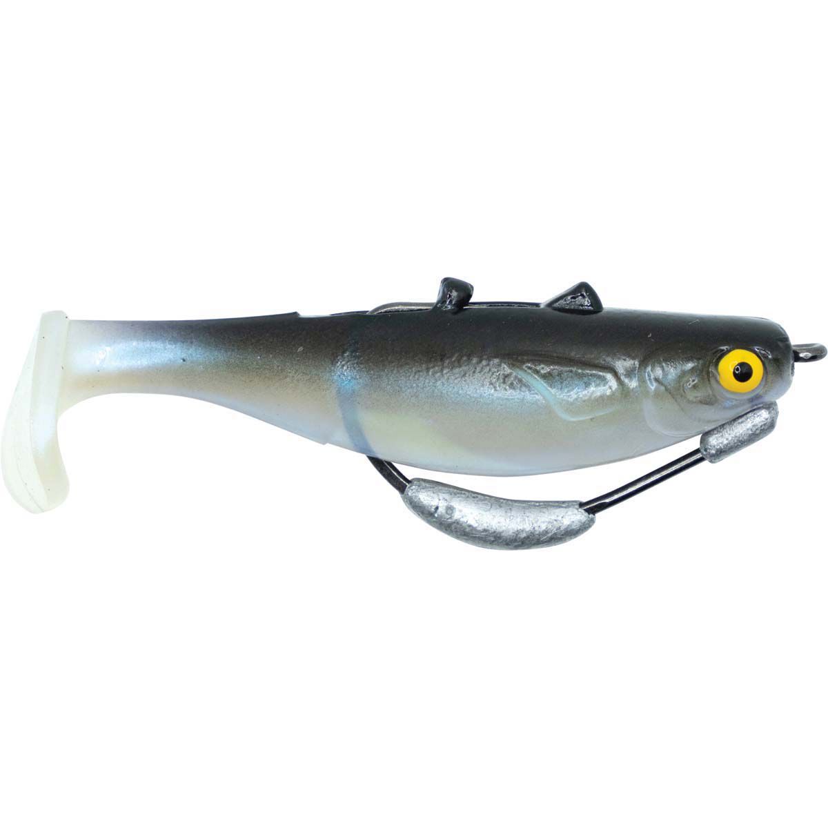 MMD Fat Skipper Soft Plastic Lure 80mm Mullet, Mullet, bcf_hi-res