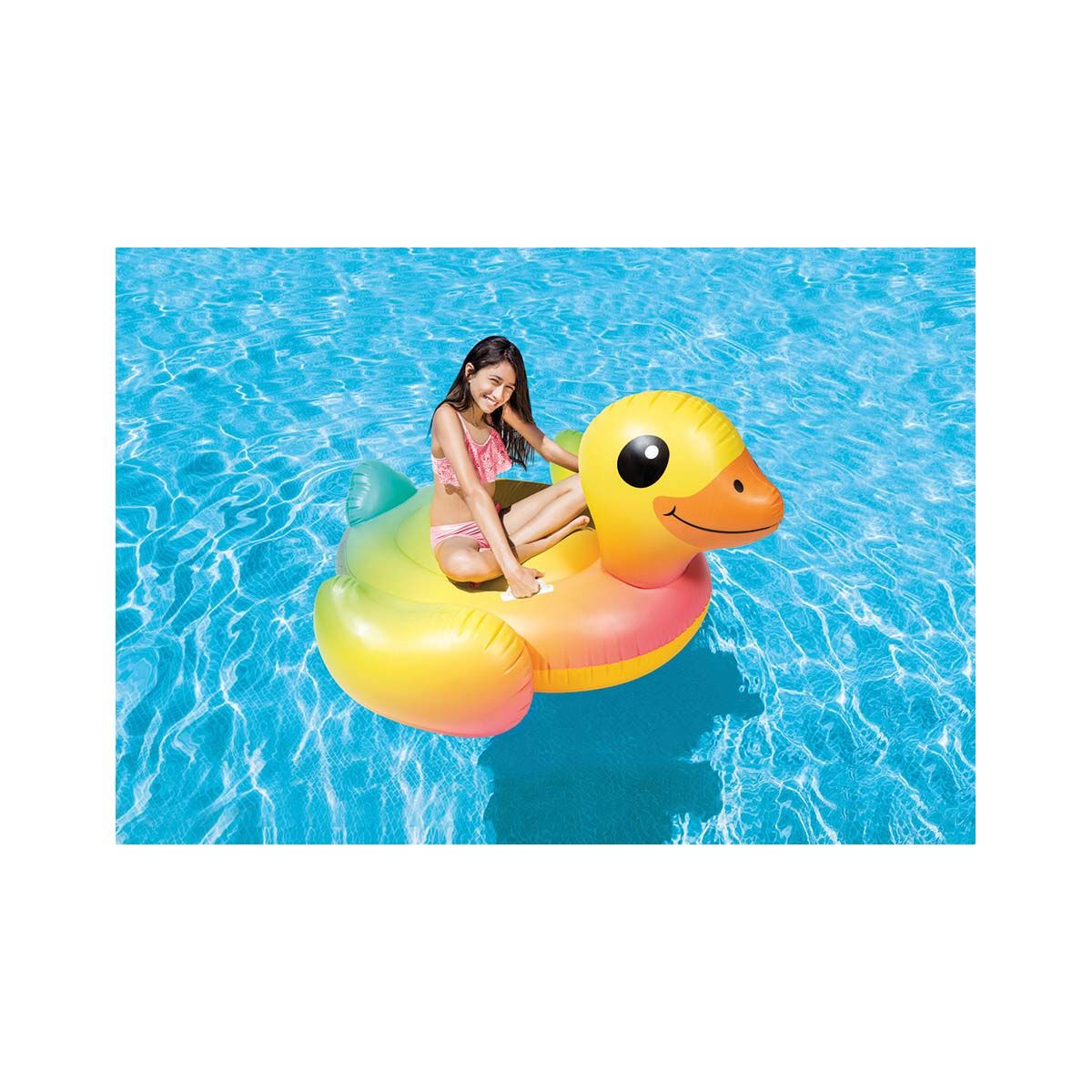 Intex Ride-On Baby Duck Pool Inflatable, , bcf_hi-res