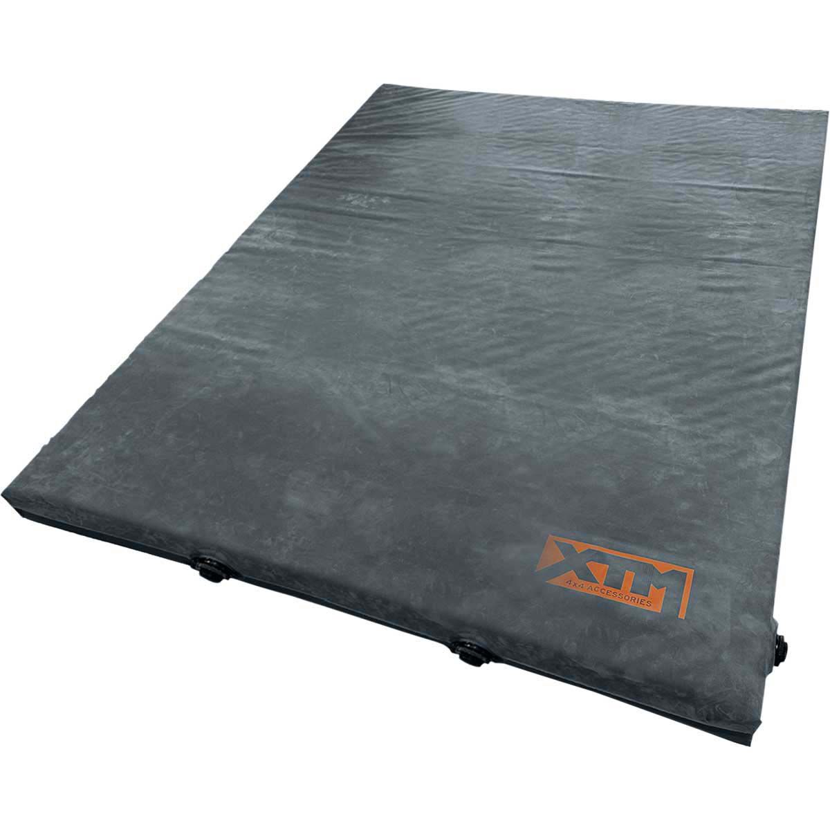 Self inflating double top air mattress