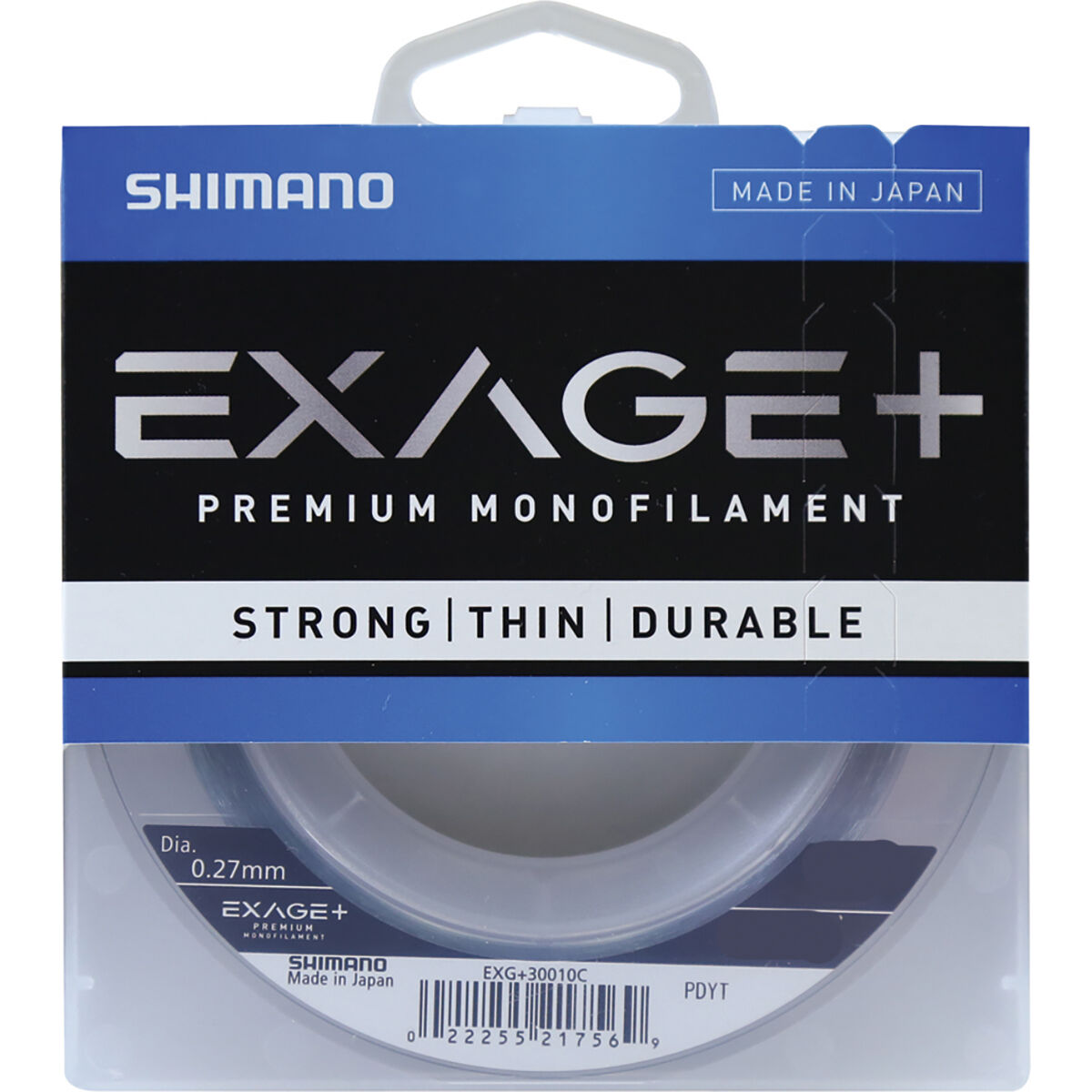 Shimano Exage+ Mono Line 500m 20lb, , bcf_hi-res