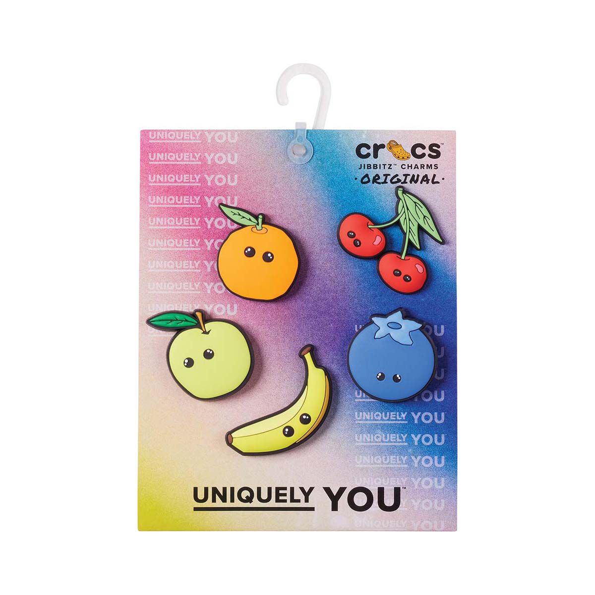 Crocs Jibbitz Smile Fruit 5 Pack, , bcf_hi-res