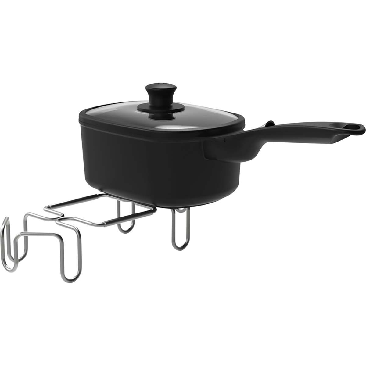Weber Baby Q Saucepan and Trivet Set, , bcf_hi-res